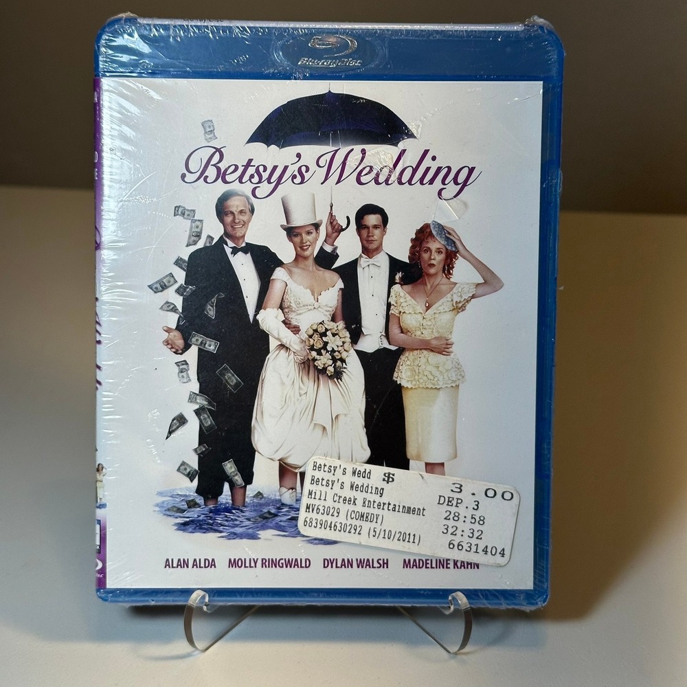 Betsy's Wedding Blu Ray Movie New Sealed Comedy Romanc Dylan Walsh Madeline Kahn